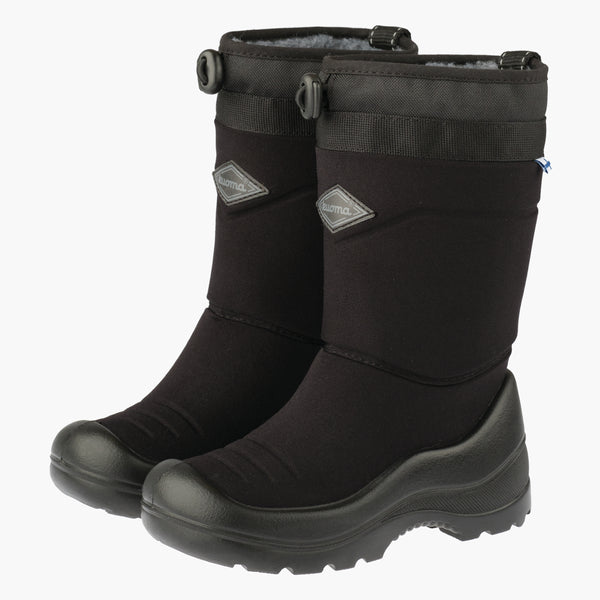 Lumilukko Kids' Winter Boots - Black