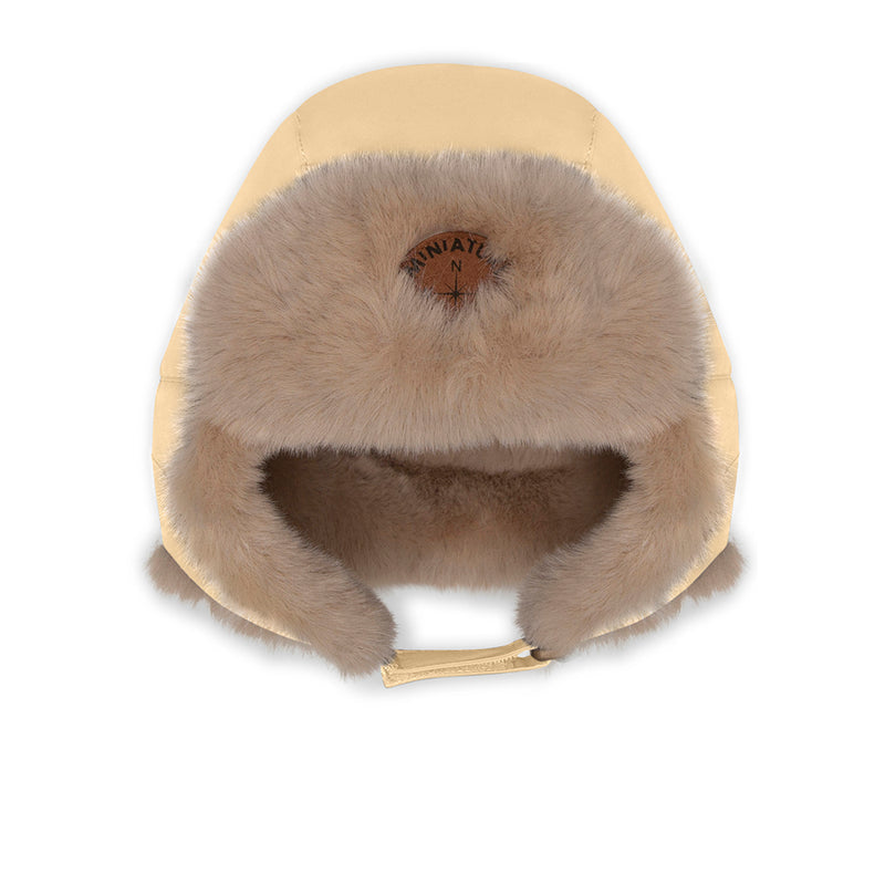 Crister Teddy Lined Winter Hood - Semolina Sand