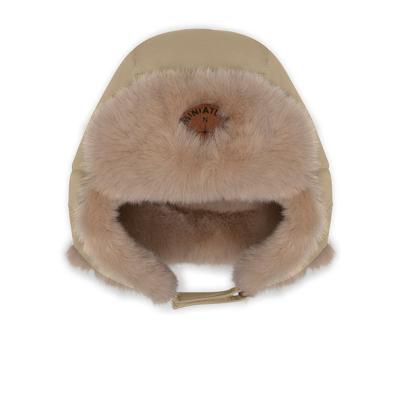 Crister Teddy Lined Winter Hood - Savannah Tan