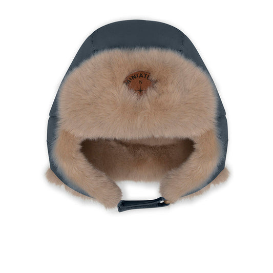 Crister Teddy Lined Winter Hood - Blue Nights