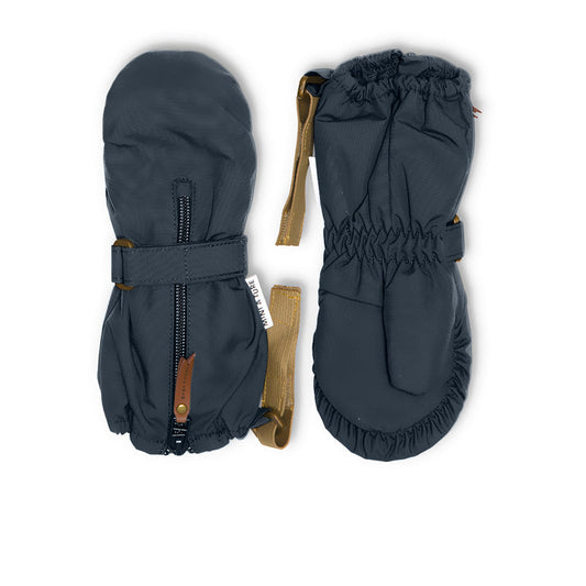 Cesar Fleece Lined Mitts - Blue Nights