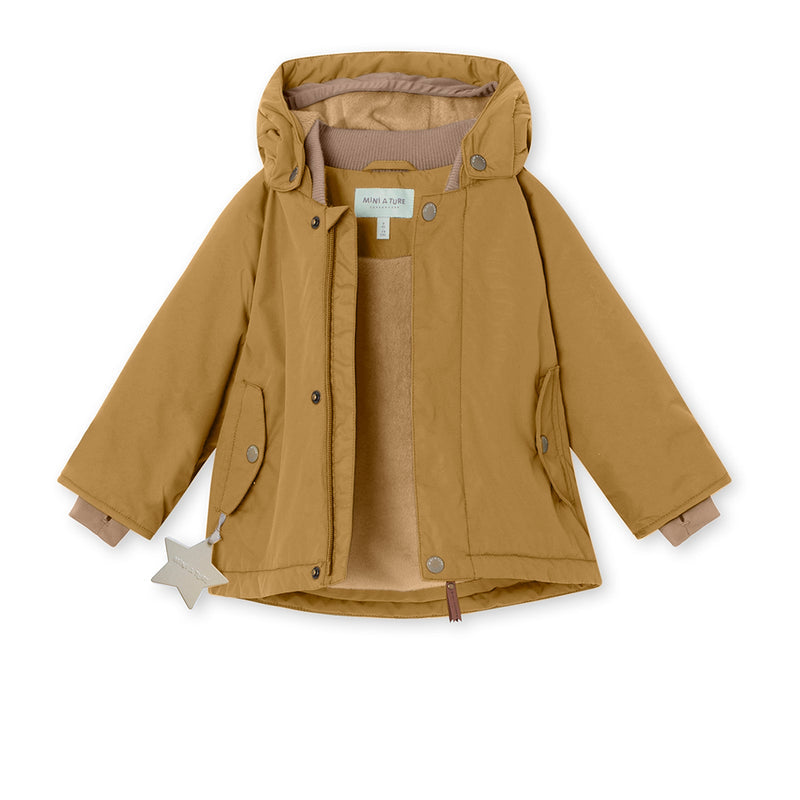 Wally Fleece Lined Winter Jacket - Medal Bronze (6Y)