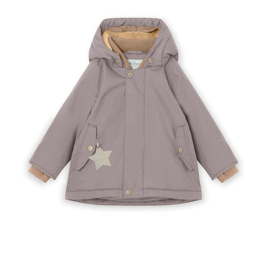 Wally Fleece Lined Winter Jacket - Zinc Purple (4-6Y)