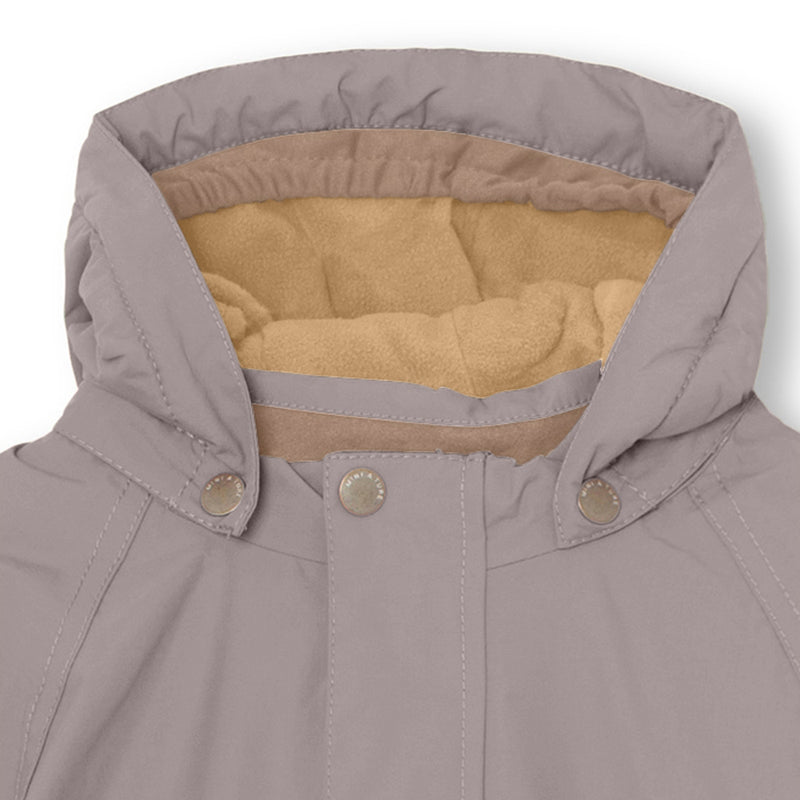 Wally Fleece Lined Winter Jacket - Zinc Purple (4-6Y)