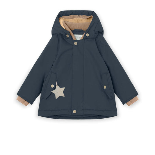 Wally Fleece Lined Winter Jacket - Blue Nights (4-6Y)