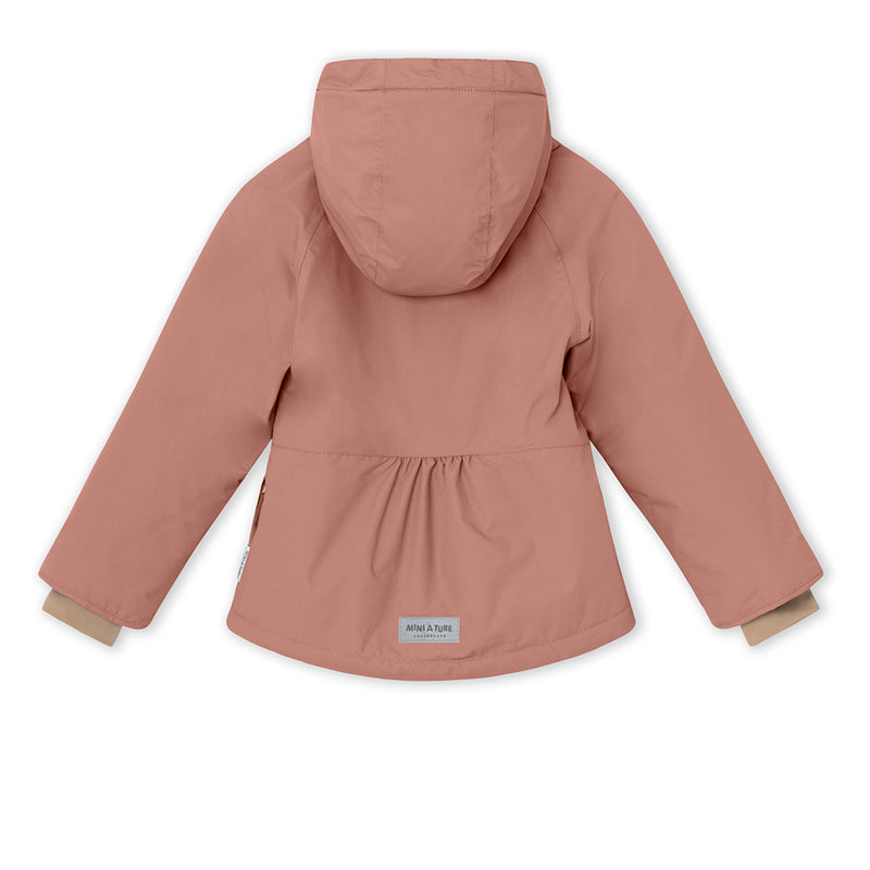 Briddine Fleece Lined Winter Jacket - Wood Rose (7-8Y)