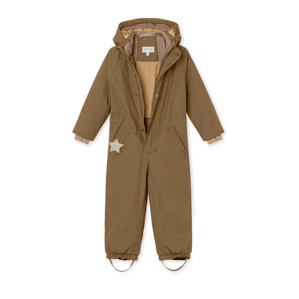 Wanni Fleece Lined Snowsuit - Wood