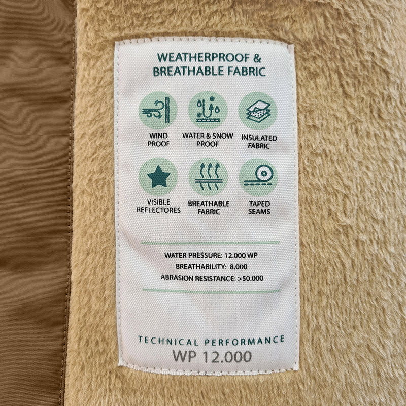 Wanni Fleece Lined Snowsuit - Wood