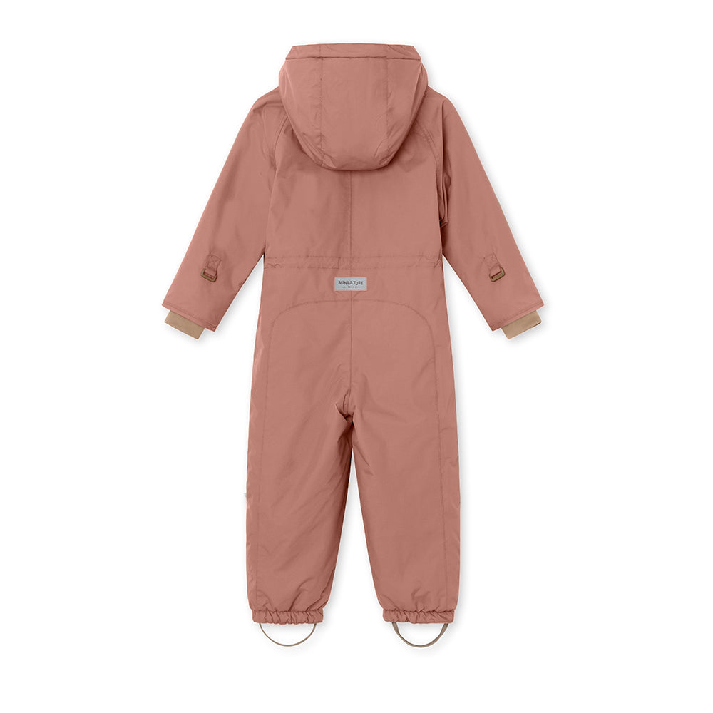 Wanni Fleece Lined Snowsuit - Wood Rose