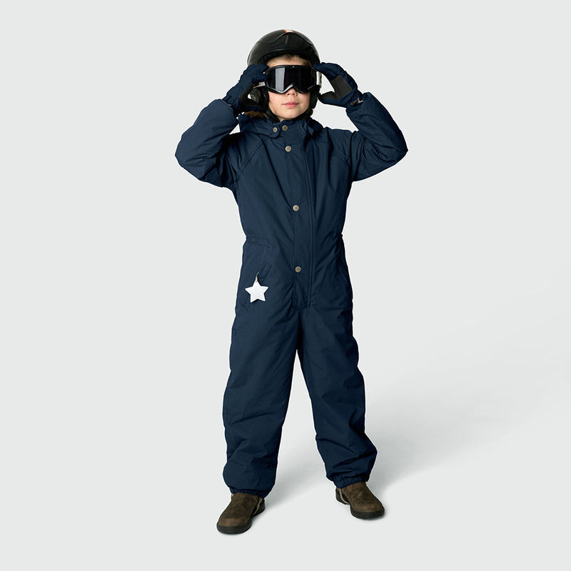 Wanni Fleece Lined Snowsuit - Blue Nights