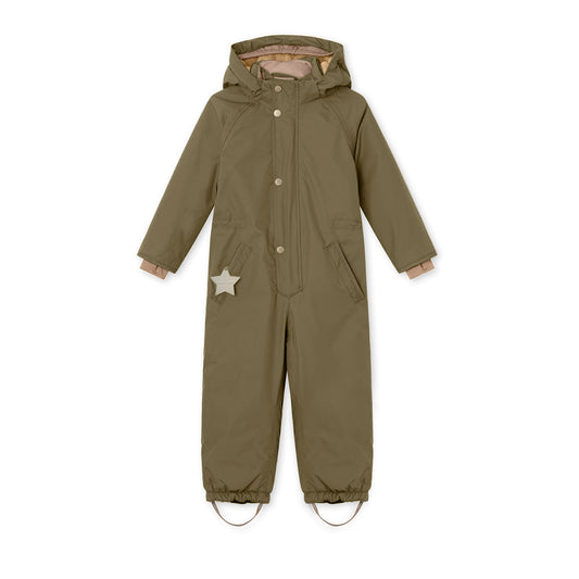 Wanni Fleece Lined Snowsuit - Capers Green