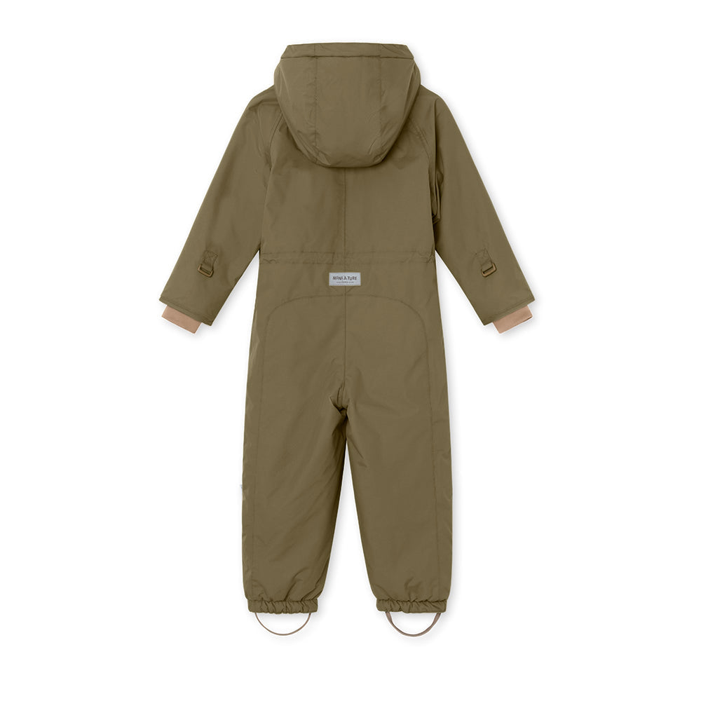 Wanni Fleece Lined Snowsuit - Capers Green