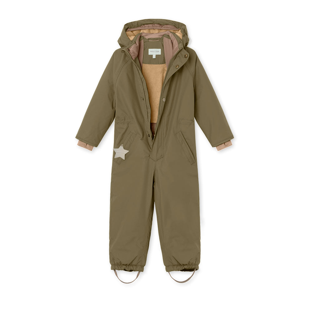 Wanni Fleece Lined Snowsuit - Capers Green