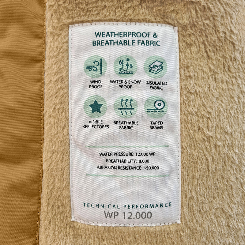 Wanni Fleece Lined Snowsuit - Medal Bronze