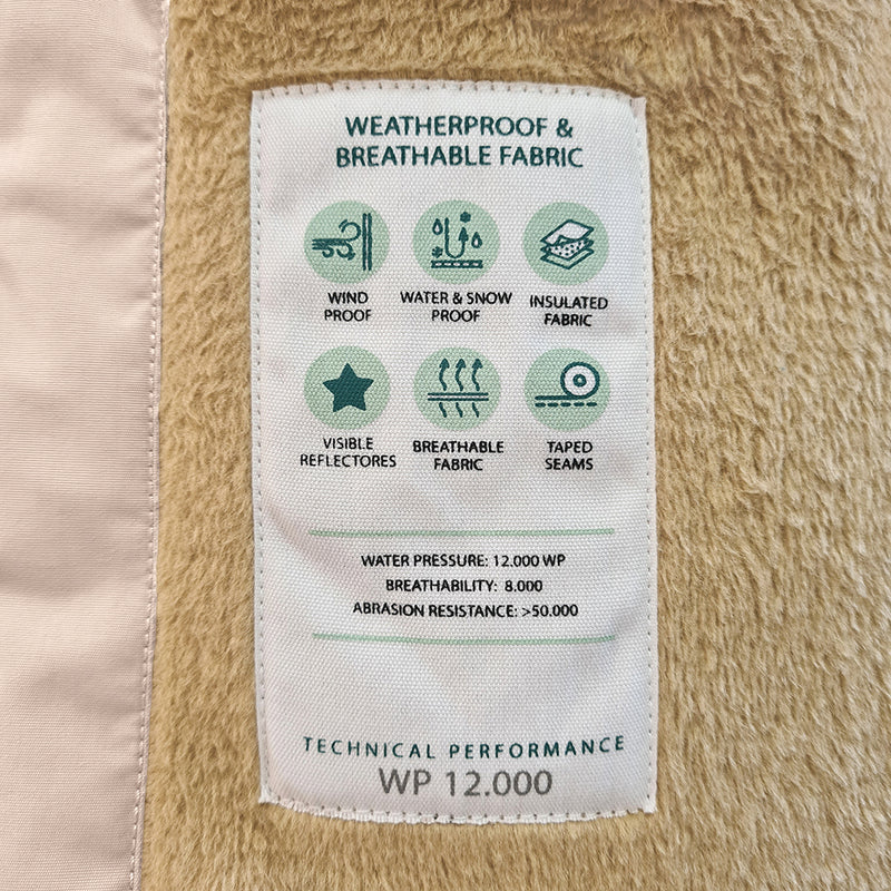 Wanni Fleece Lined Snowsuit - Rose Dust (3Y)