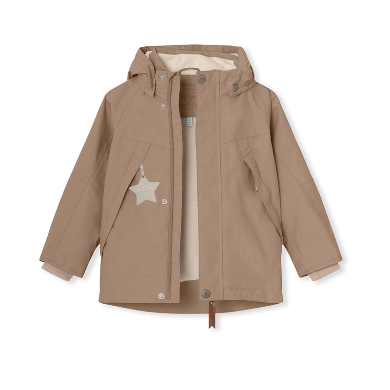 Valon Fleece Lined Jacket - Pine Bark