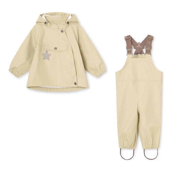 Wainis Rain Set - Boulder Sand (4-5Y)