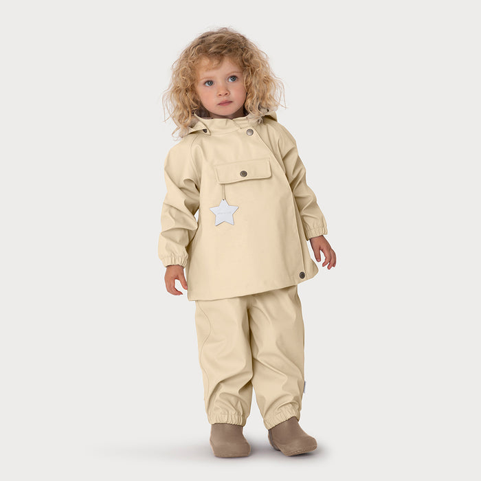 Wainis Rain Set - Boulder Sand (4-5Y)