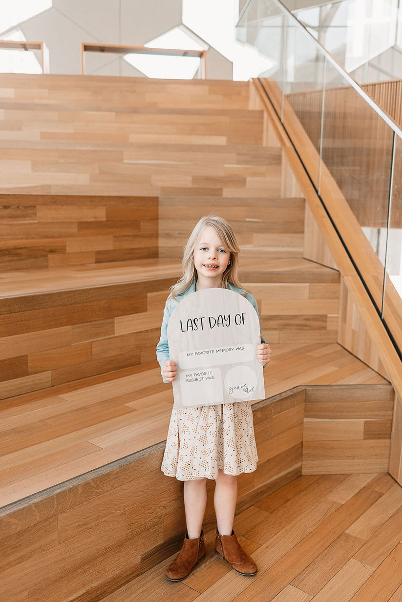 Reversible Back to School Erasable Arch Board