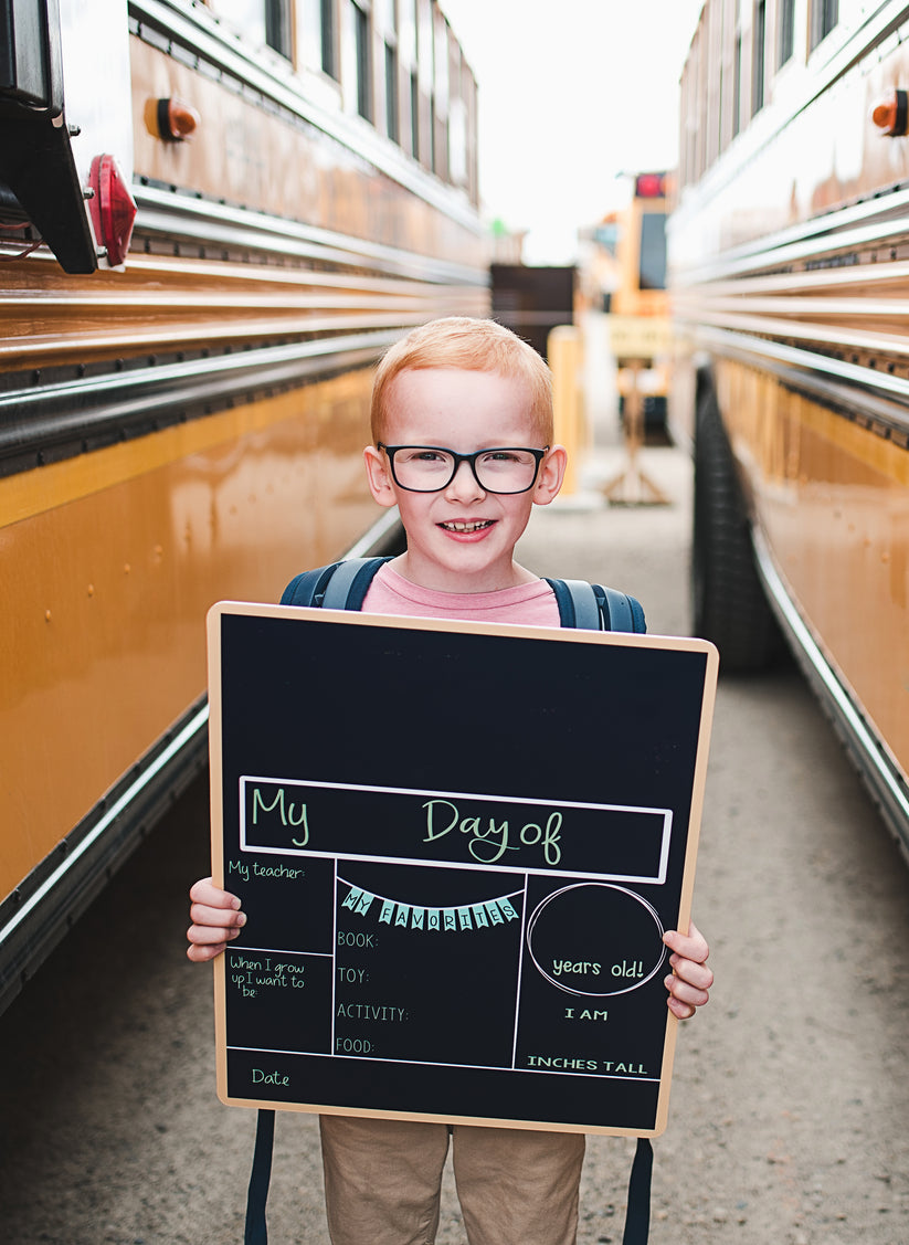 Back to School Erasable Board - Design Me Yellow