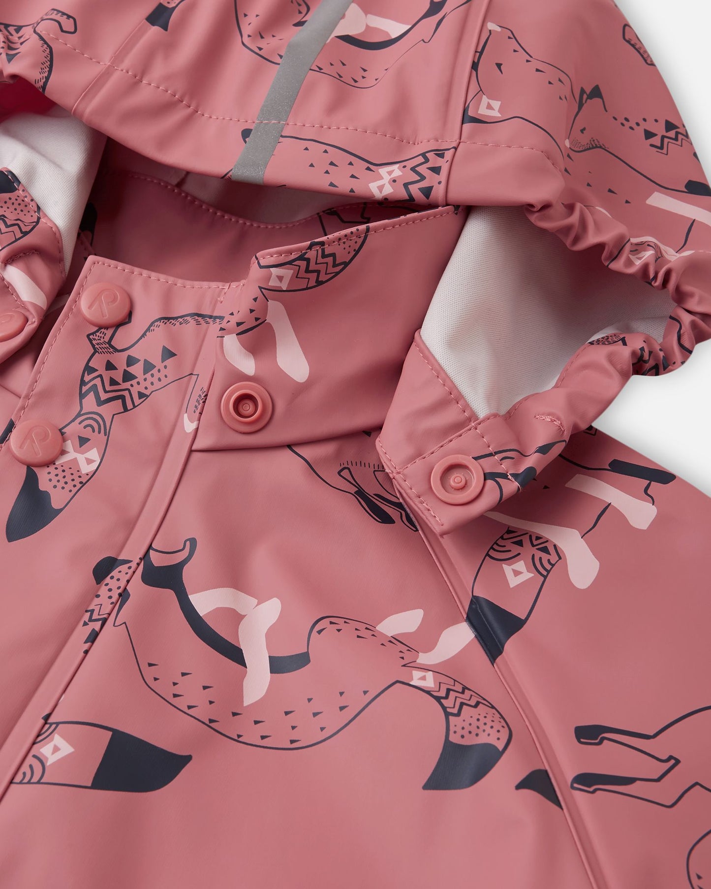 Vesi - Waterproof Rain Jacket - Rose Blush