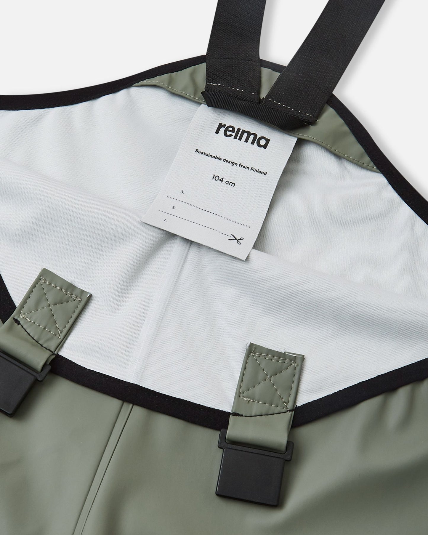 Lammikko Waterproof Rain Pants - Greyish Green
