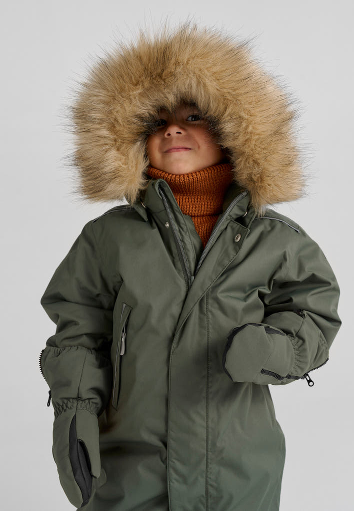 Gotland Waterproof Reimatec Snowsuit - Thyme Green (Size 2 & 3 Only)