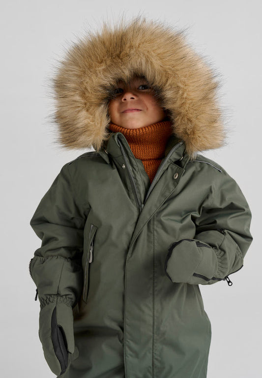 Gotland Waterproof Reimatec Snowsuit - Thyme Green (Size 2 & 3 Only)
