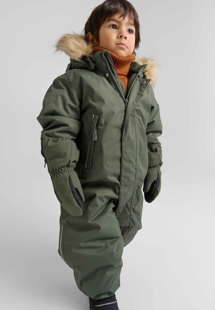 Gotland Waterproof Reimatec Snowsuit - Thyme Green (Size 2 & 3 Only)