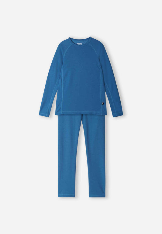 Lani Moisture-Wicking Thermolite® Thermal Set - Soft Navy