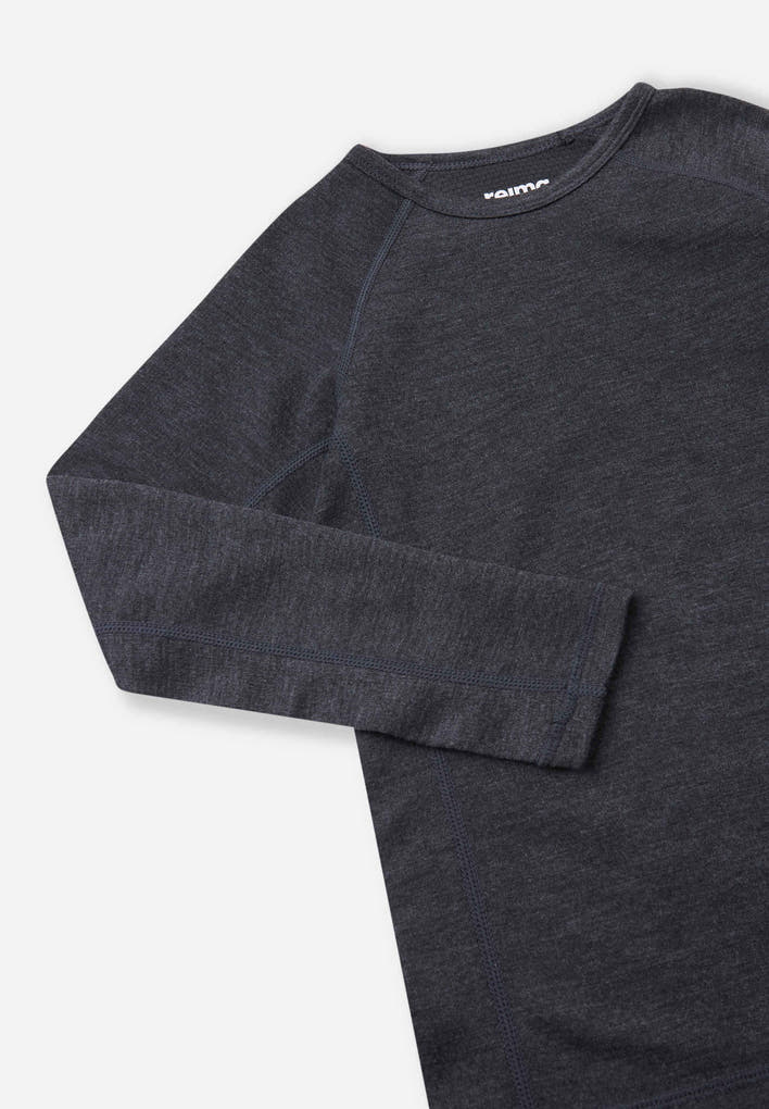 Lani Moisture-Wicking Thermolite® Thermal Set - Black Melange