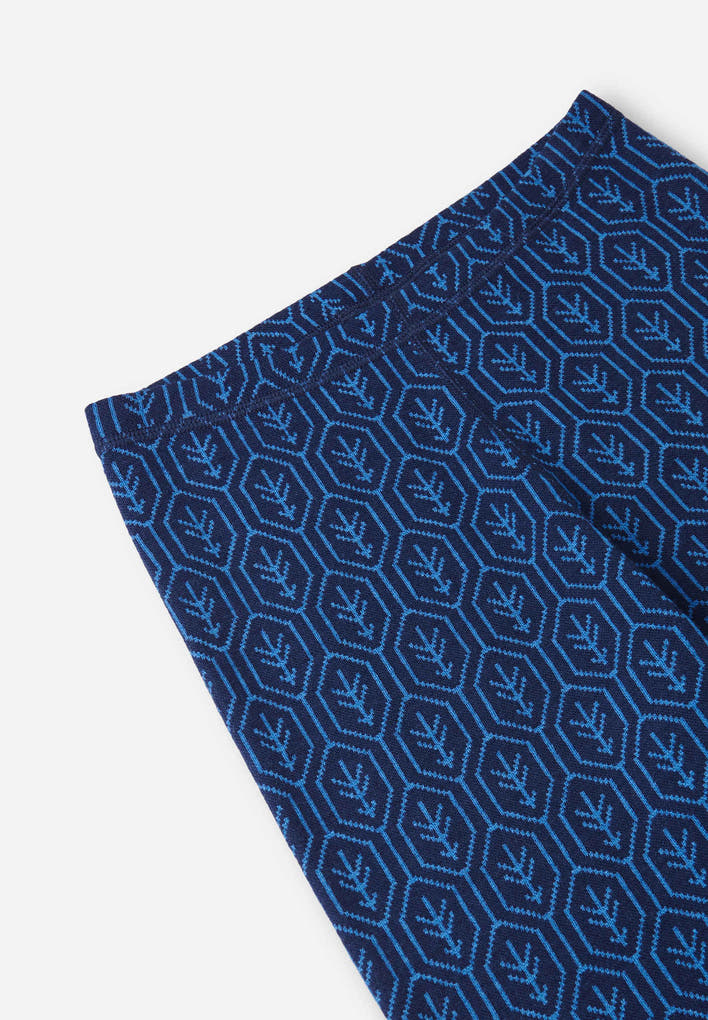 Taival Merino Wool Thermal Base Layer Set - Navy