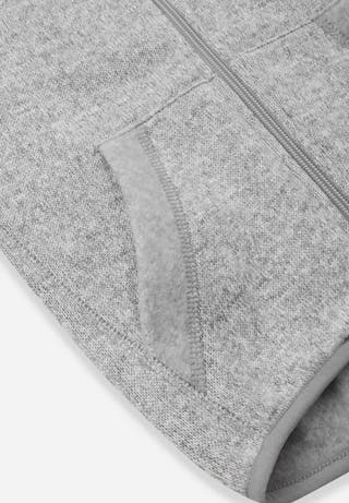 Hopper Fleece Full Zip Mid-Layer - Melange Grey