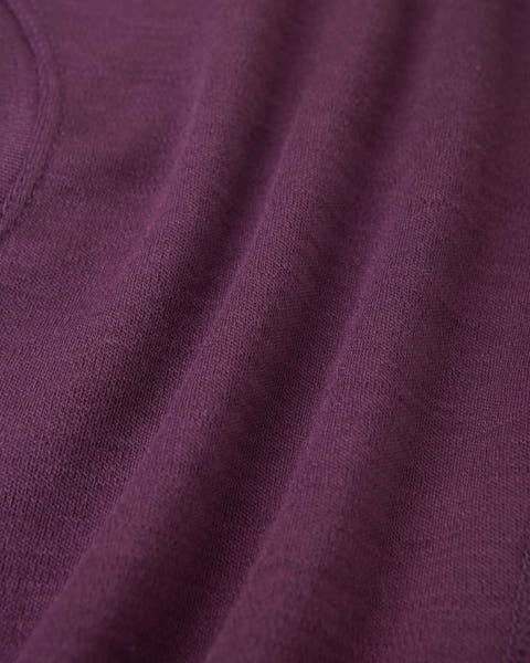 Aurora Merino Wool Base Layer Balaclava - Deep Purple