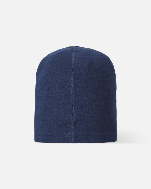 Dimma Lightweight Merino Wool Beanie - Navy