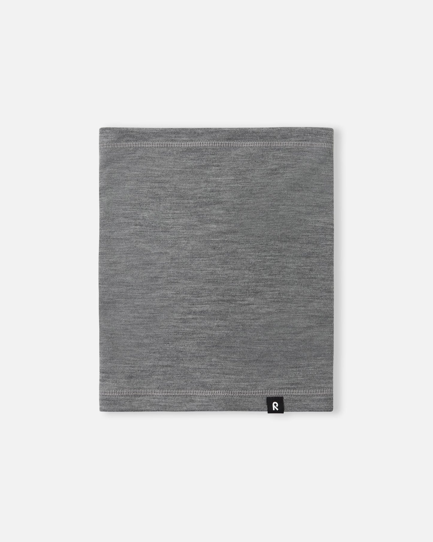 Aarni Merino Wool Tube Scarf - Melange Grey