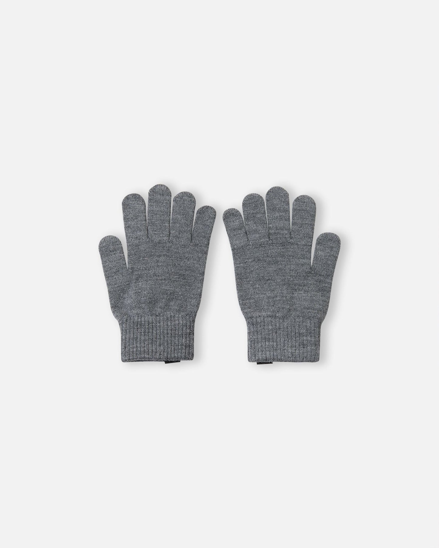 Sormin Merino Wool Blend Knit Gloves - Melange Grey
