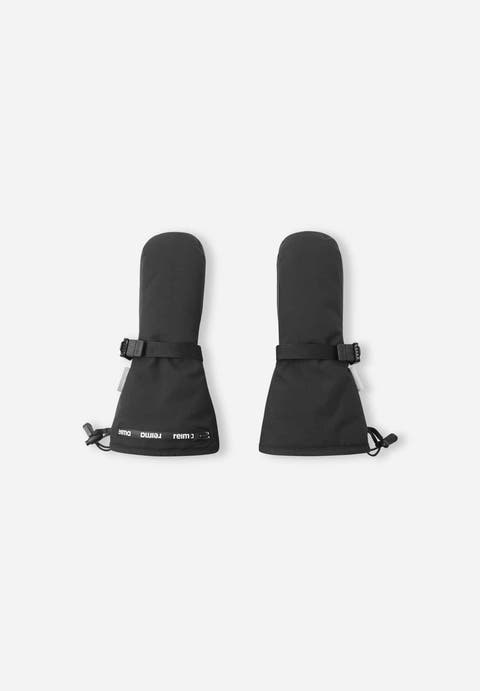 Snoukka Waterproof Reimatec Ski Mittens - Black