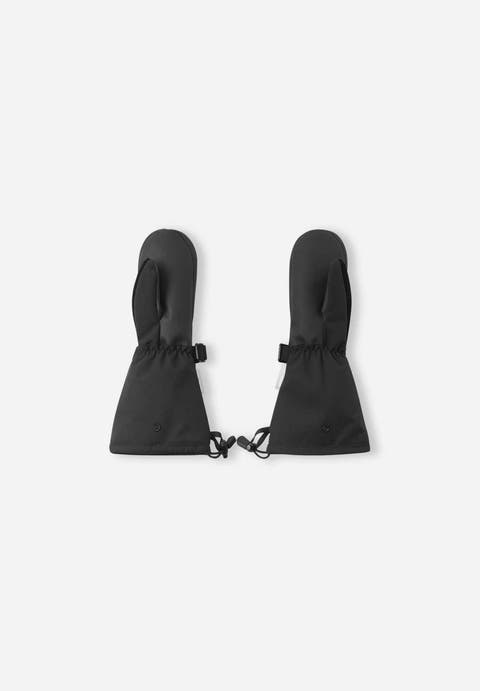 Snoukka Waterproof Reimatec Ski Mittens - Black