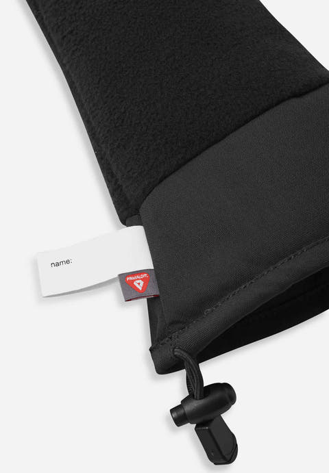 Snoukka Waterproof Reimatec Ski Mittens - Black