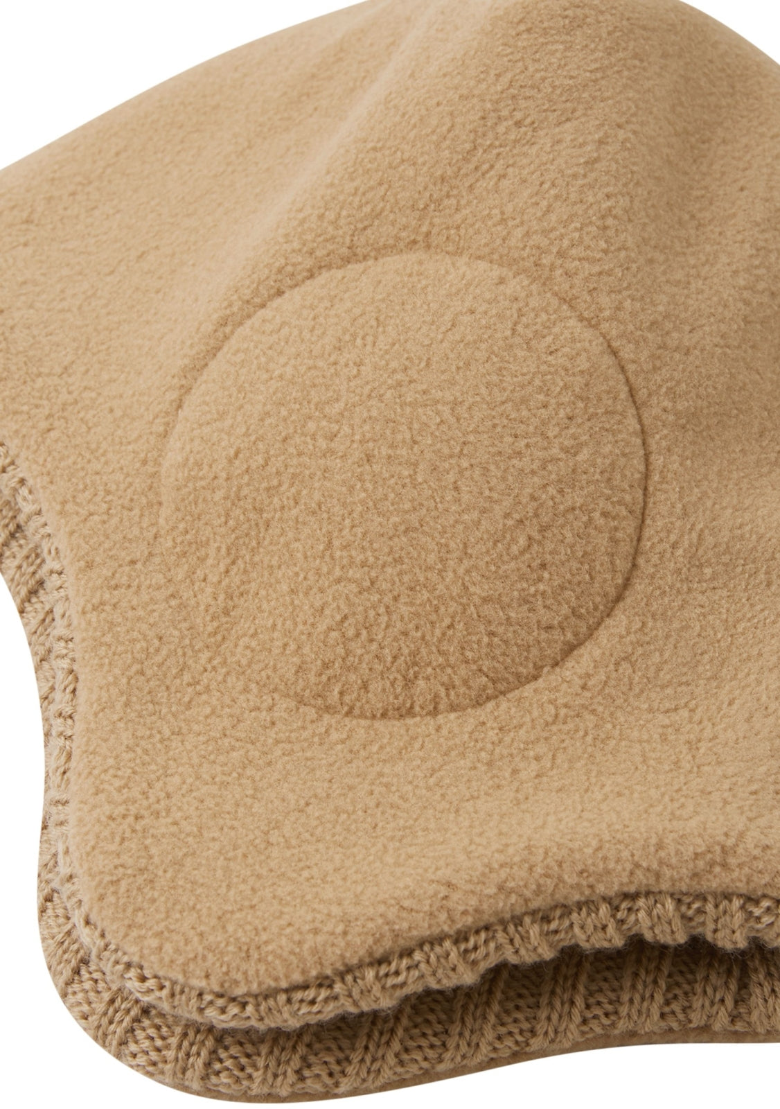 Kids' Merino Wool Beanie Mystinen - Peanut Brown