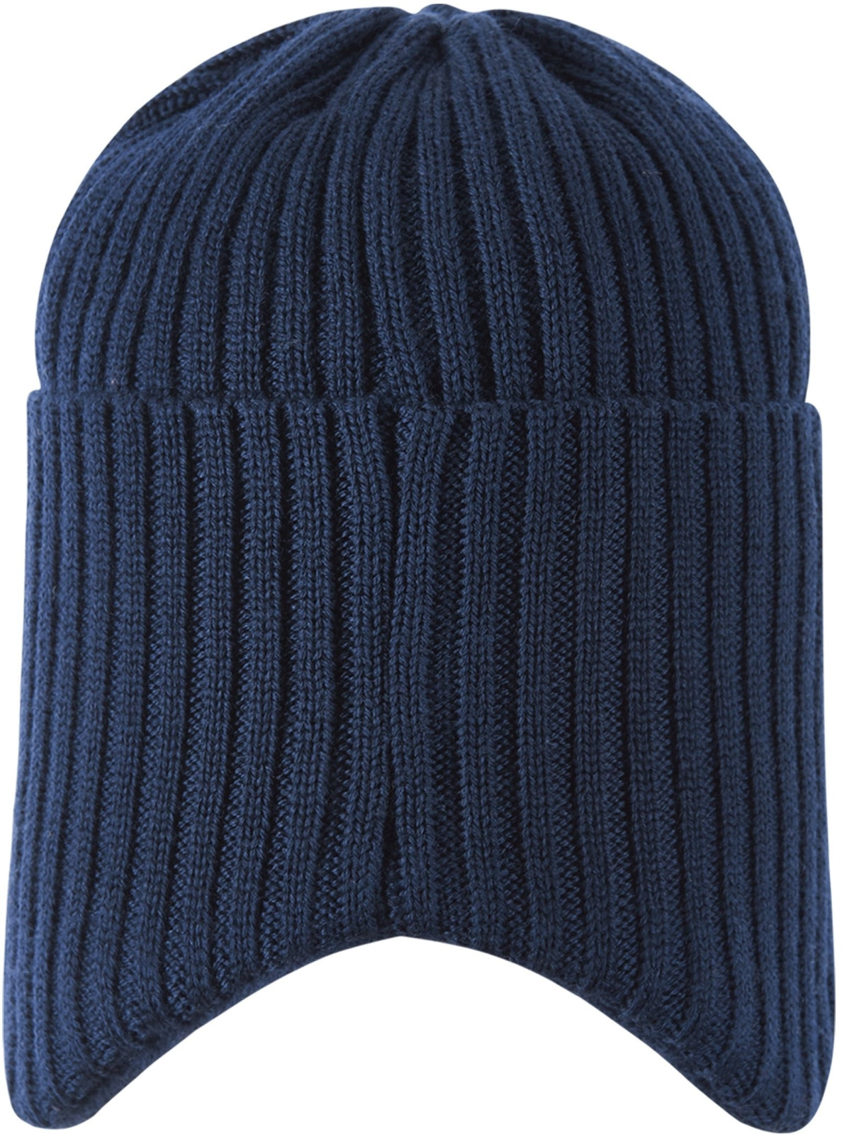 Kids' Merino Wool Beanie Mystinen - Navy