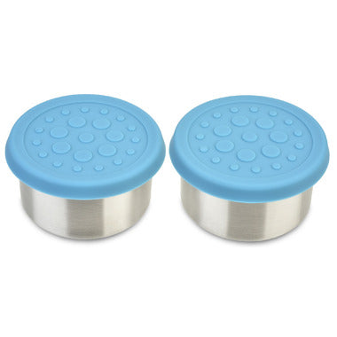 LunchBot Dips (Set of 2, 2.5oz) - Aqua