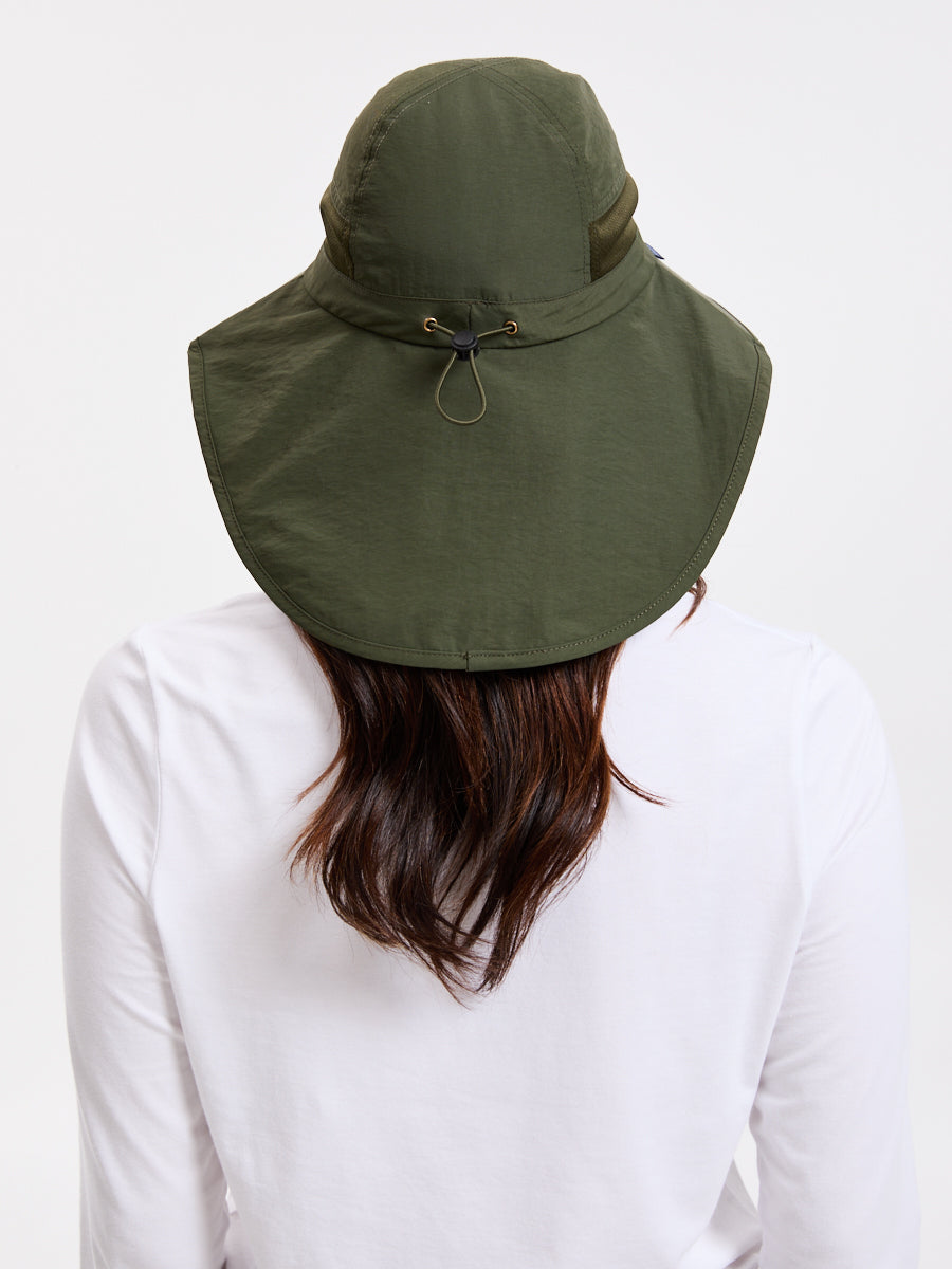 Trekker Sun Hat UPF 50+ Legionnaire Style Young - Khaki/Beige