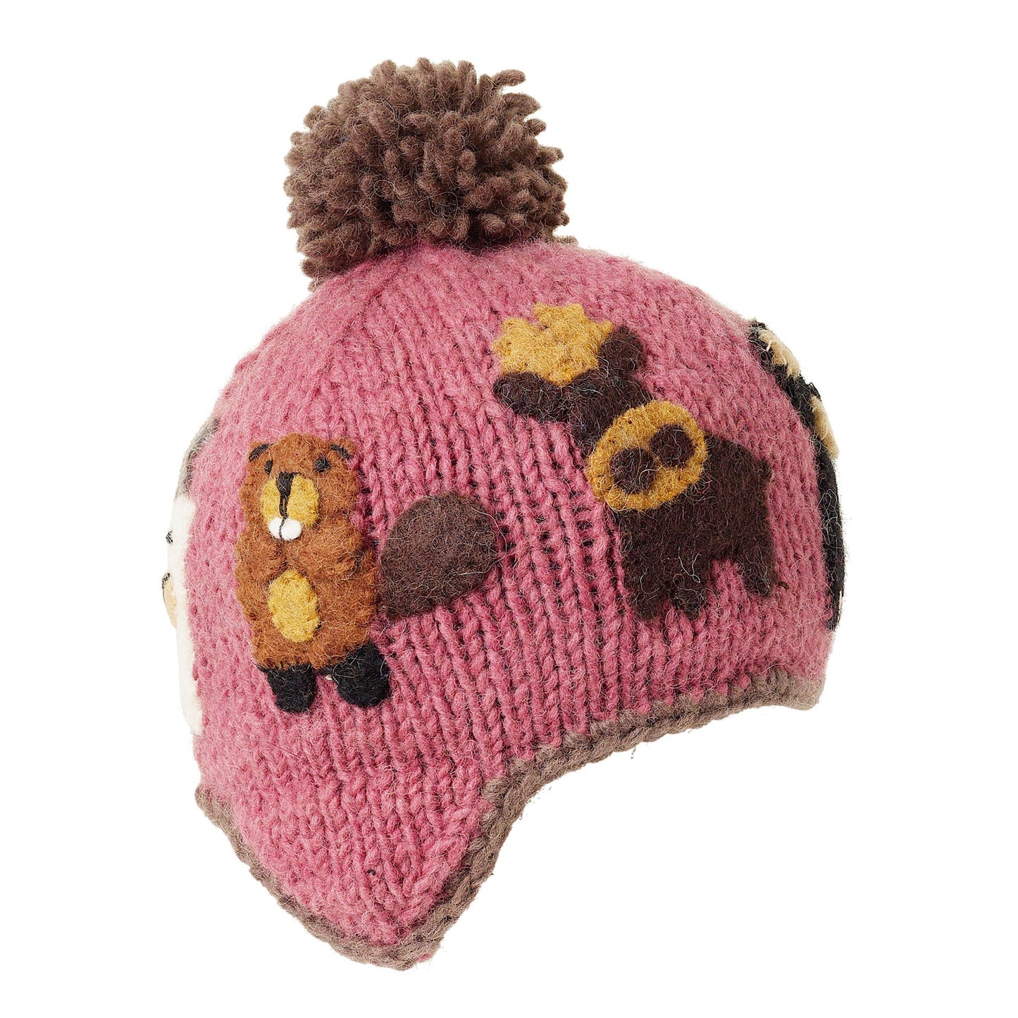 Canuck Kids' Toque - Dark Rose