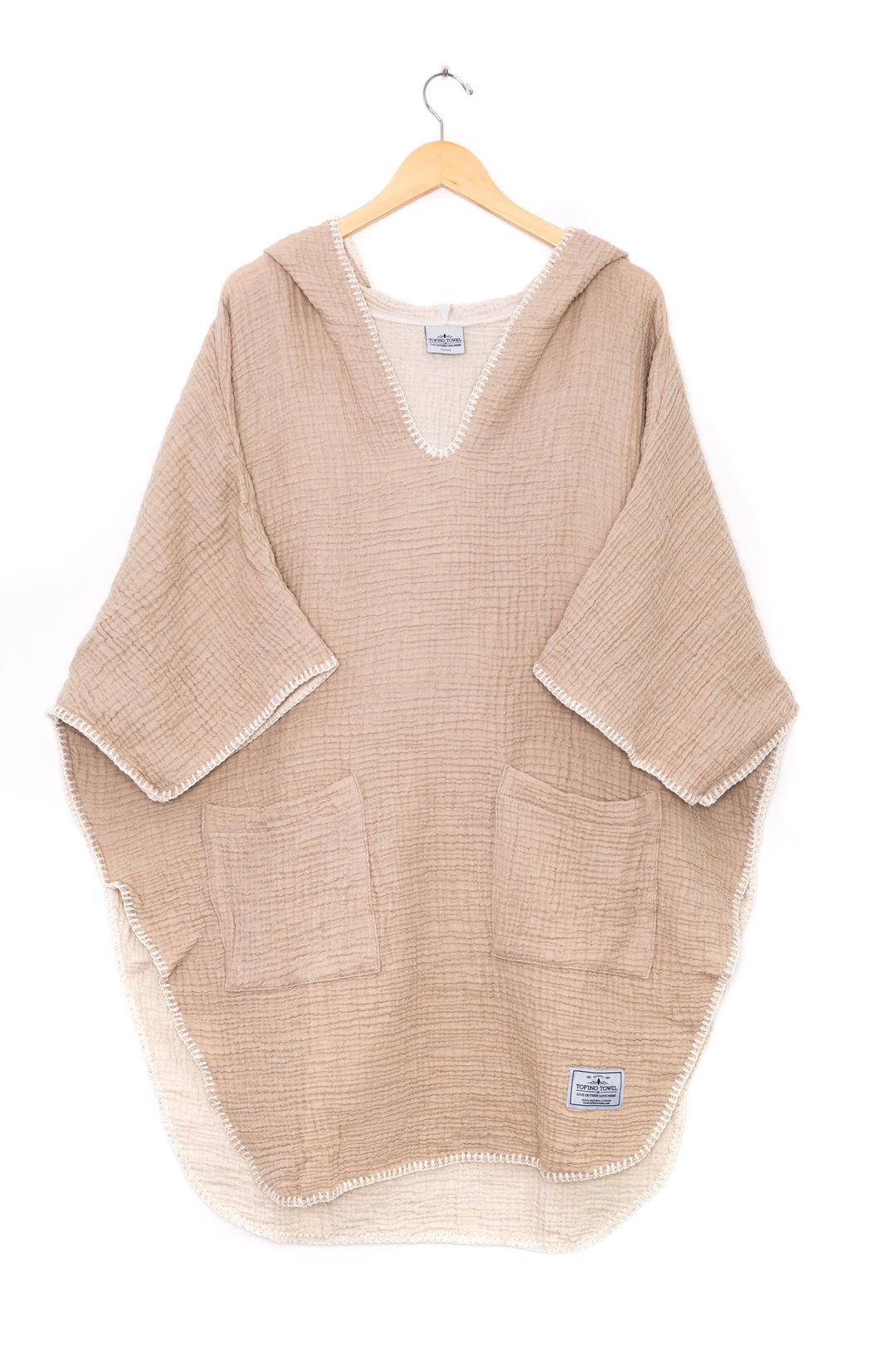 Cocoon Surf Poncho Adult - Tan