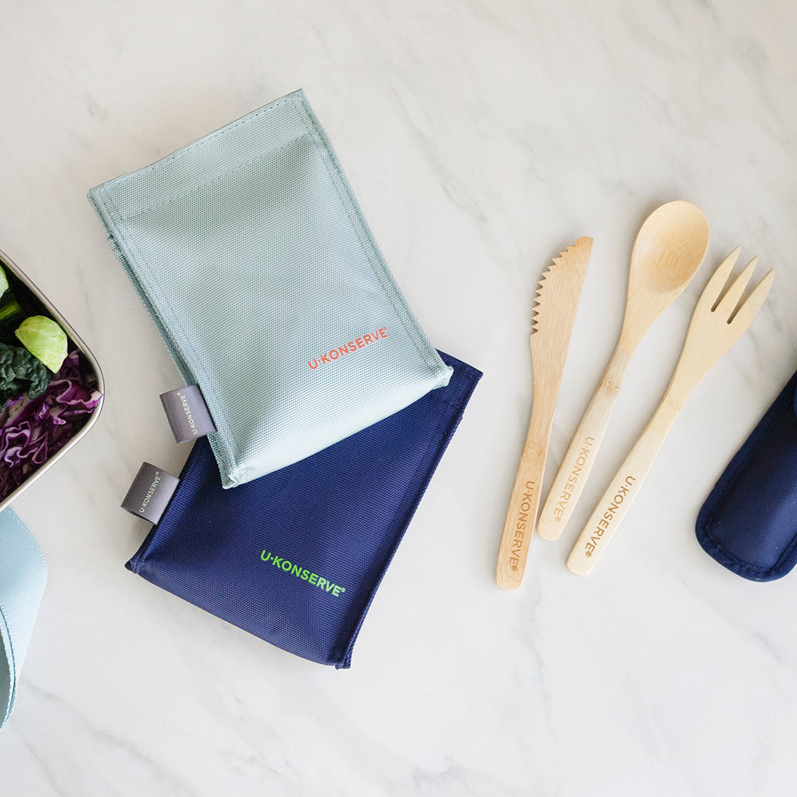 Recycled Sweat-Free Ice Packs  - Navy