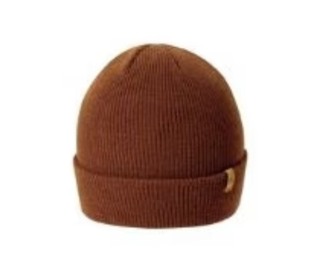 HWS Merino Wool Toque - Caramel (Medium Rib)