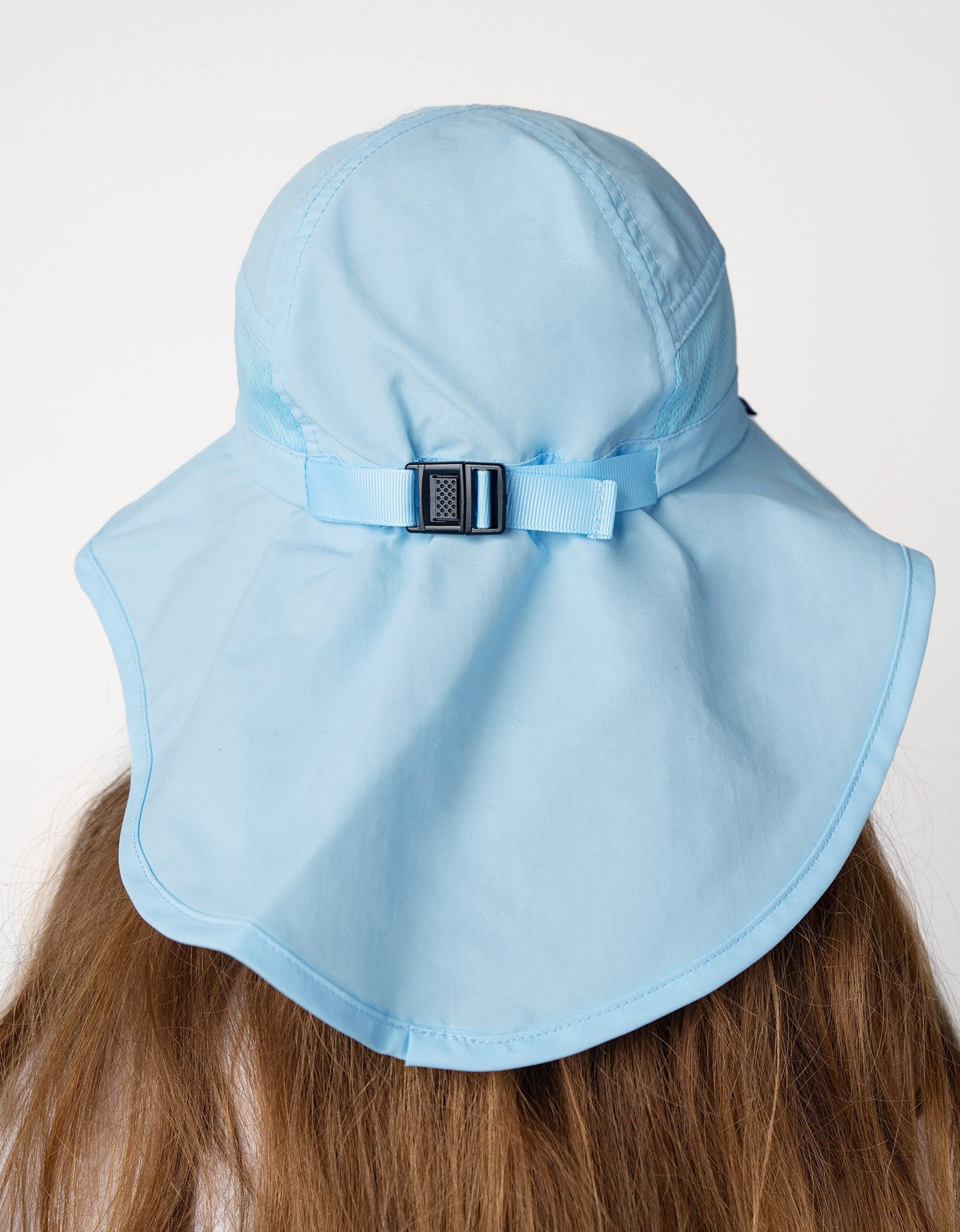 Kids Playtime UPF 50+ Sun Hat  - Light Sky Blue