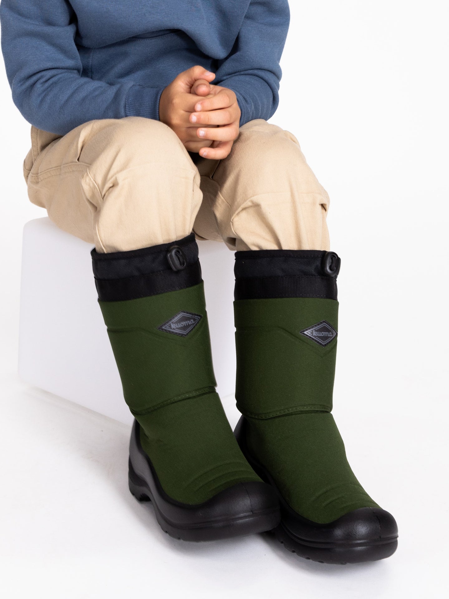 Lumilukko Kids' Winter Boots - Forest